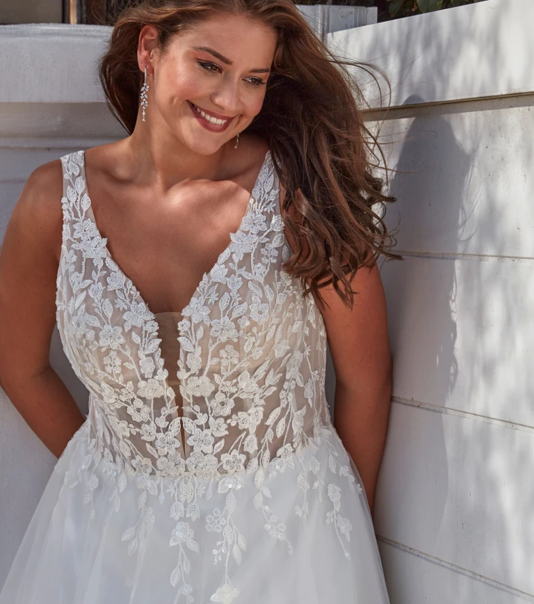 plus size trouwjurken home