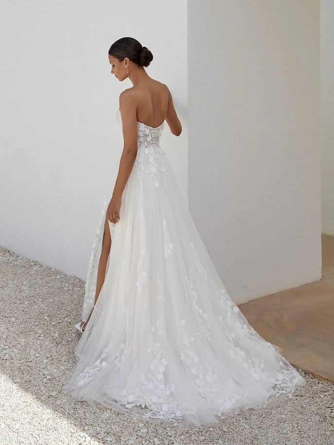 adore justin alexander 11353 amaryllis back