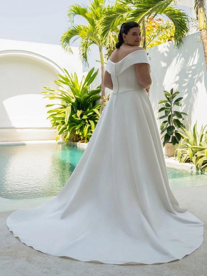 Amelie Bridal 30166W back