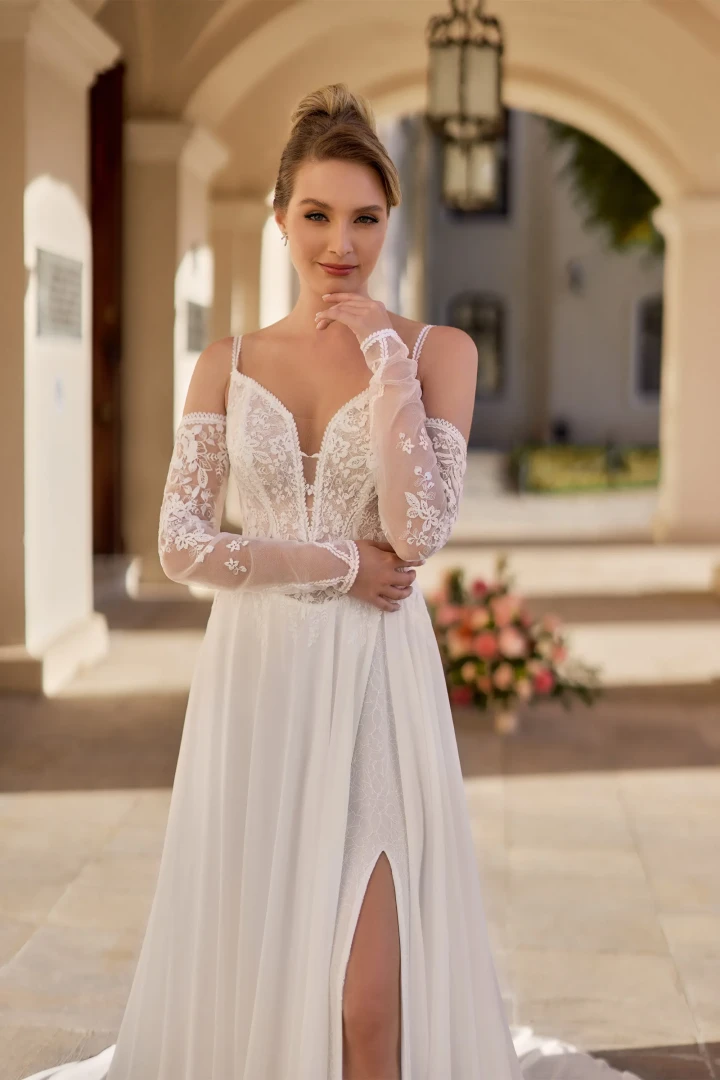 Angele Bianca 1166 close met mouwen