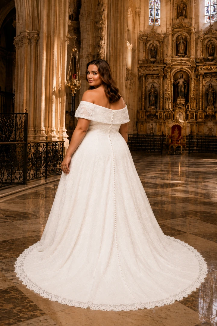 Ann & John Couture 55296 plus back
