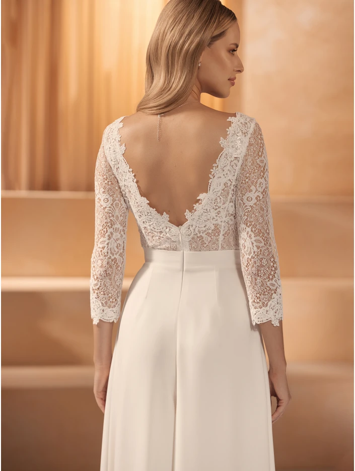 Bianco Evento Alaska close back