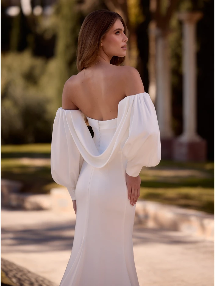 Bianco Evento Audreyclose back