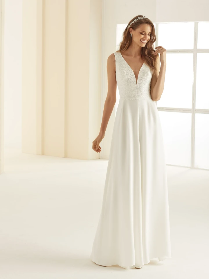Bianco Evento Celeste trouwjumpsuit 2