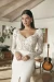 casablanca bridal bl389 close