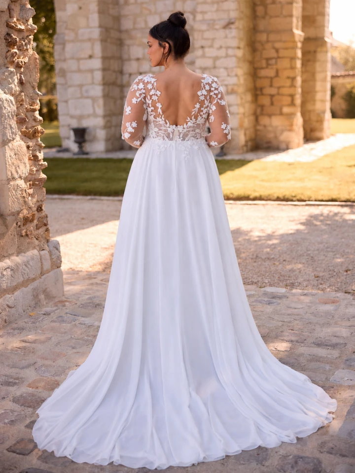 Minia Bianco Evento plus back