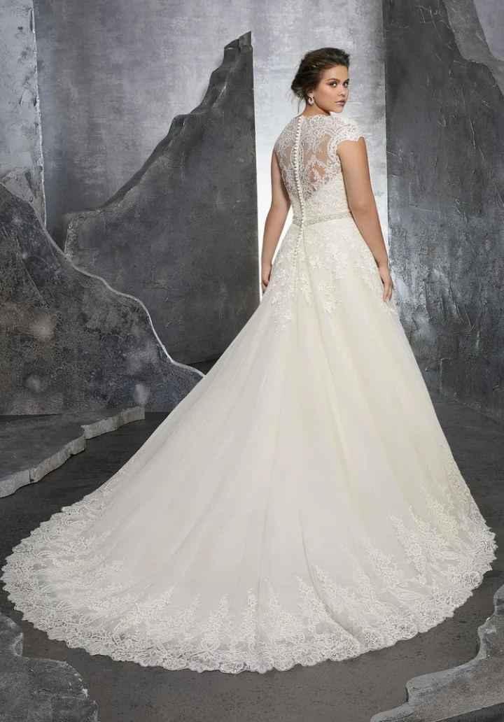 Morilee 3232 back