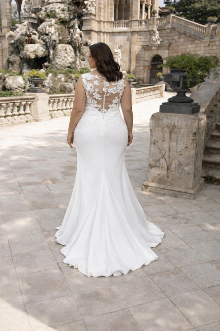 Pronovias Drail plus back