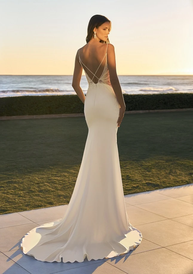 pronovias iris back