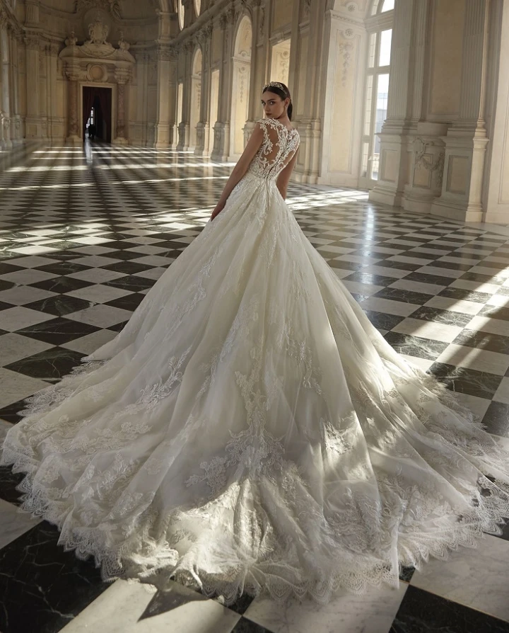 Pronovias Privee Trinity back