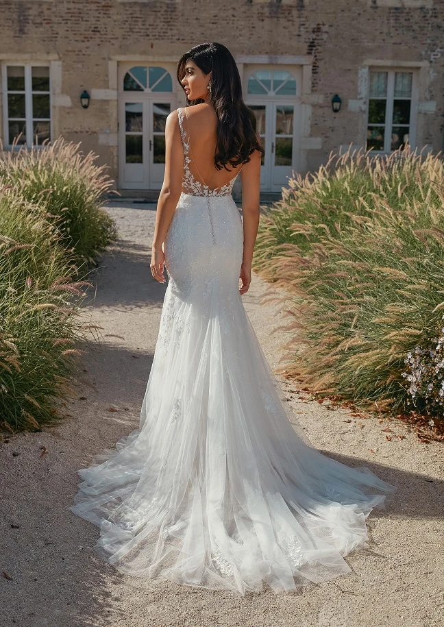Sincerity Bridal 44463 back