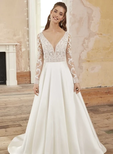 adore by justin alexander 11215 lana met mouw