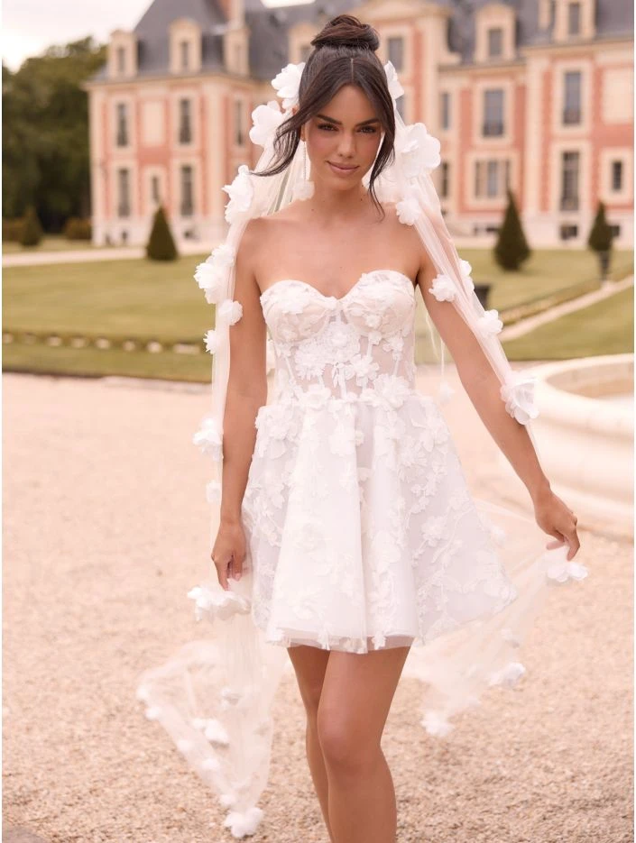 Bianco Evento Bellita veil