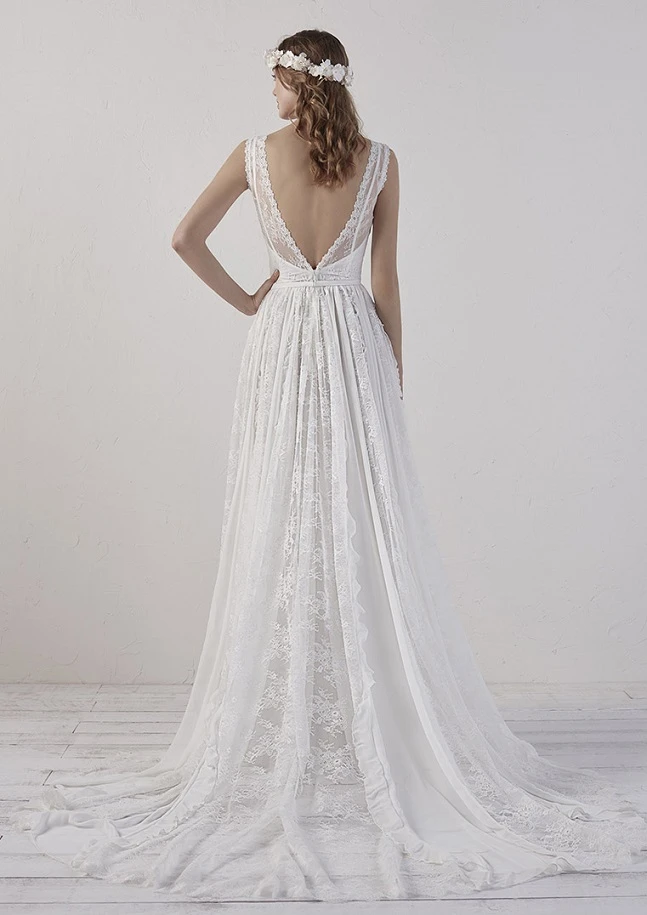 Pronovias Eiran back