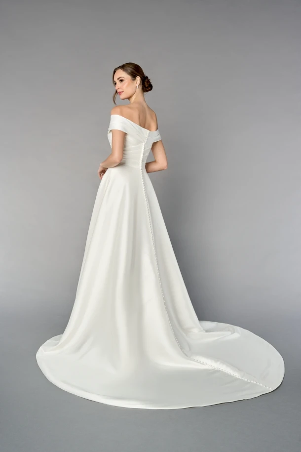 trouwjurk rings 55252 achterkant