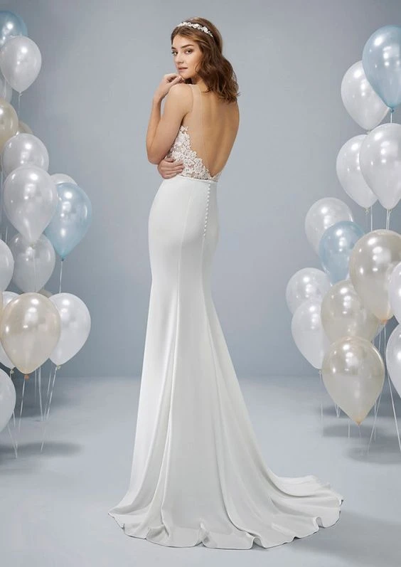 White One Orchid back