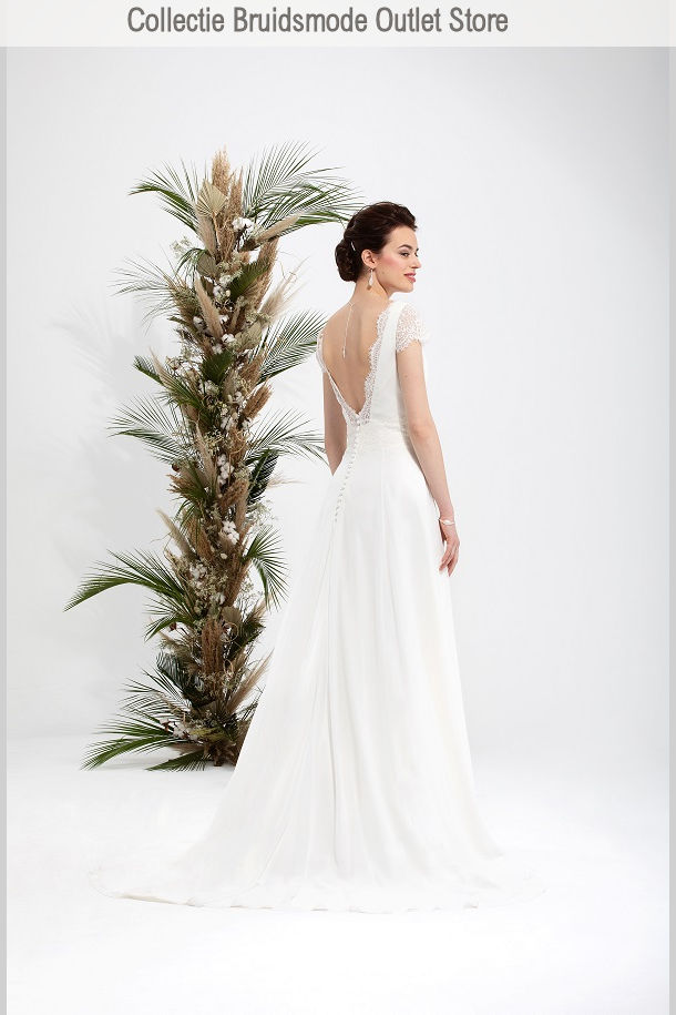 Goedkope trouwjurk boho