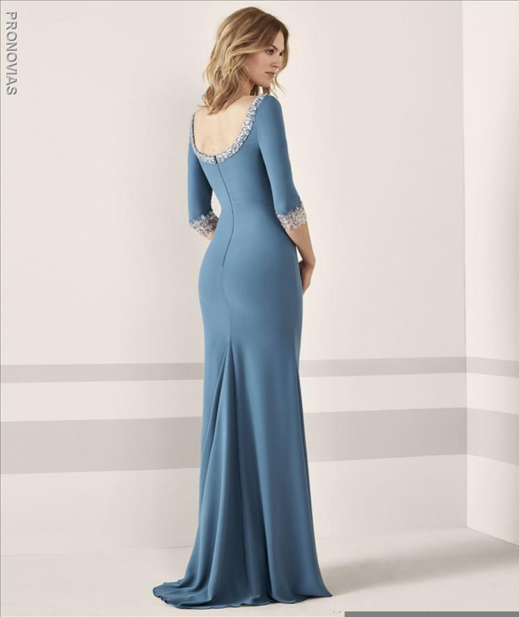 Avondkleding met lange mouw