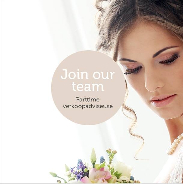Vacature bruidsmode adviseuse (12-16 uur)