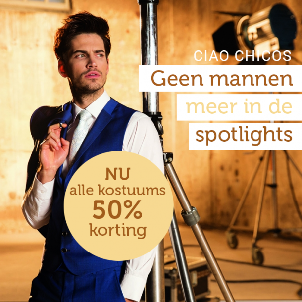 Geen mannen meer in de spotlights